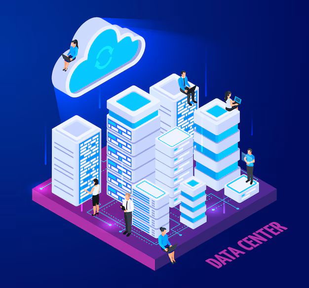 cloud-services-isometric-conceptual-composition-with-images-server-racks-little-people-characters-with-text-vector-illustration_1284-30498